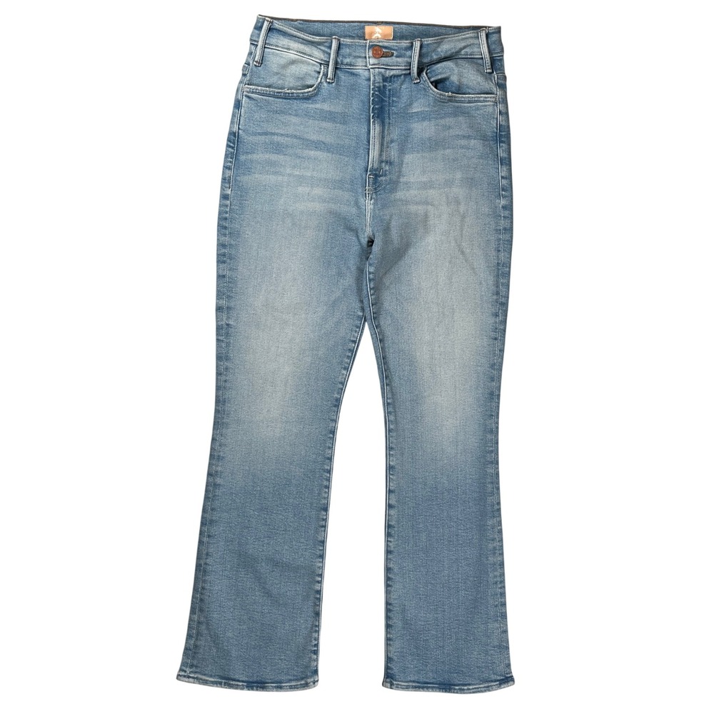 Mother The Hustler Ankle Jeans Women 29 California Cruiser High Rise Kick Flare